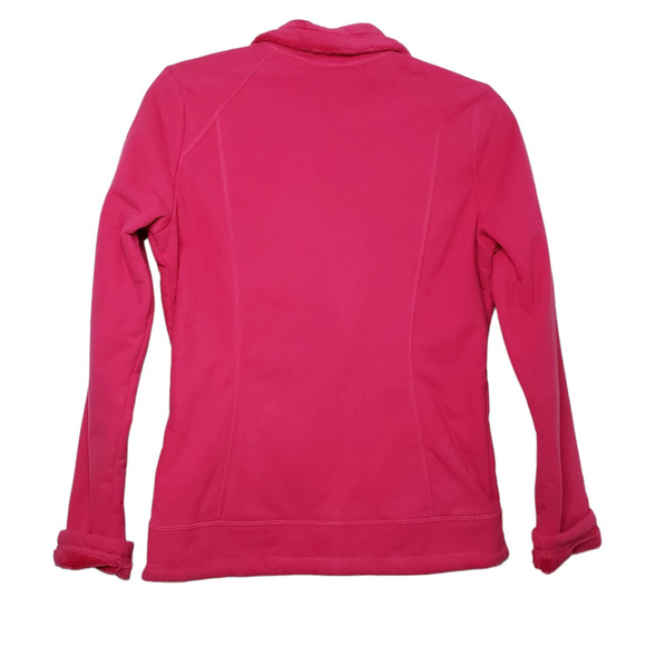 The North Face Morningside Full Zip Fleece Jacket in Passion Pink - Picture 10 of 10
